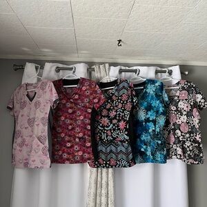 Assorted Scrub Tops